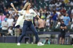 Paige Spiranac's Memorable First Pitch at the Brewers Game